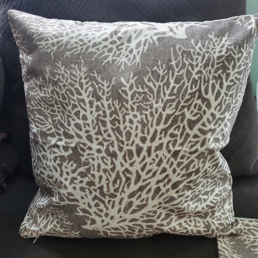 Reef coastal coral 2pk pillow case